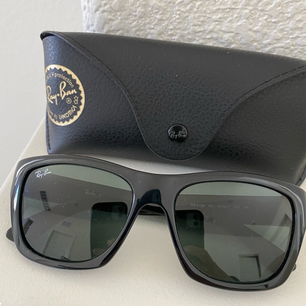 NWT Ray-ban sunglasses unisex New Ray-Ban Sunglasses + Case | Authentic Designer - Picture 4 of 12